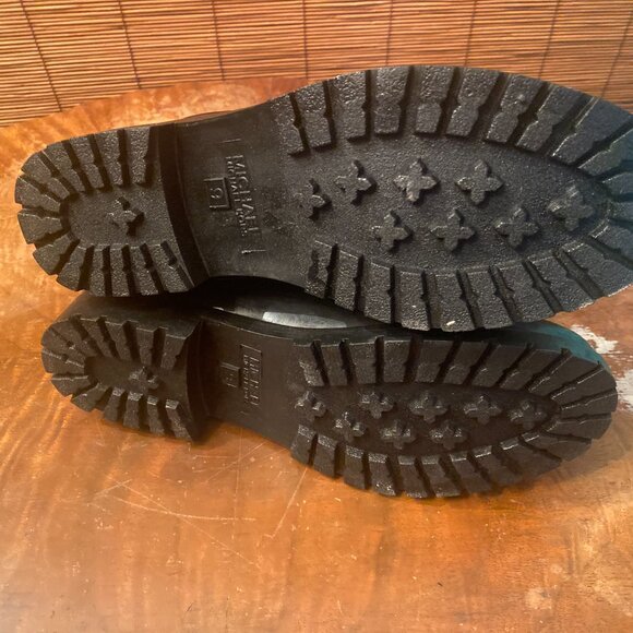 Michael Kors Black Rubber Booties Size 9 EUC - Picture 8 of 8